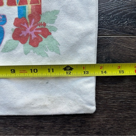 Happiness is Hawaii Tote Bag Cotton Canvas - Picture 2 of 5